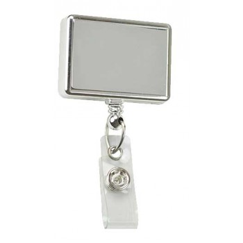 Badge Reel Custom Rectangular  100 Pack